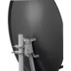 CORAB COR-800SAE-C 80 cm Offset palydovinė antena, antracitinė