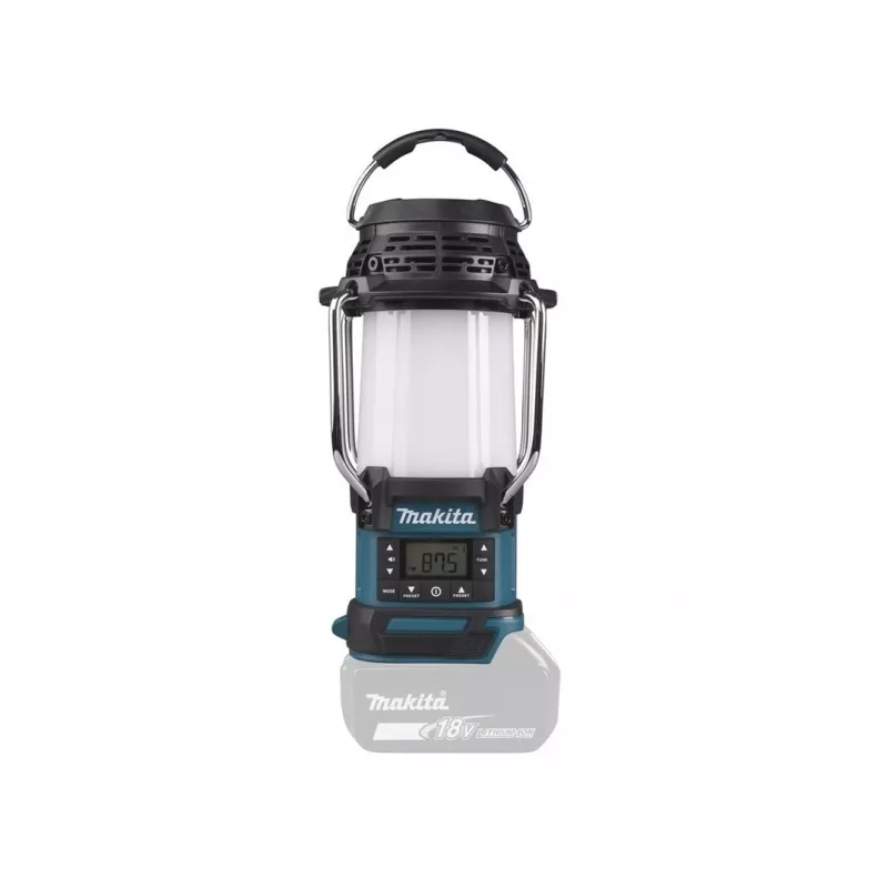 Makita DMR055 14.4V/18V Li-Ion belaidis radijas su žibintu (be akumuliatoriaus)