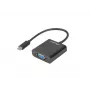 LANBERG AD-UC-VG-01 USB Type-C į VGA adapteris 15cm juodas