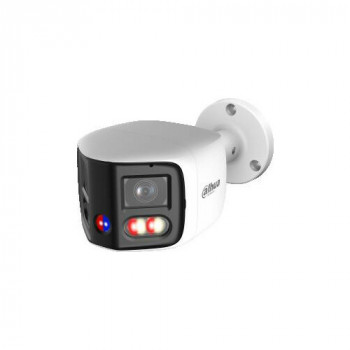DAHUA IPC-PFW31259S-A180-E2-AS-PV-0280B 5MP dviejų objektyvų panoraminė lauko tinklo kamera su aktyviu atgrasymu, dvipusiu garsu ir PoE/Wi-Fi