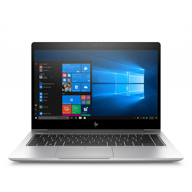 HP EliteBook 840 G6 14 colių FHD IPS nešiojamas kompiuteris, Intel Core i5-8265U, 8 GB RAM, 256 GB SSD, Windows 10 Pro, sidabrinis