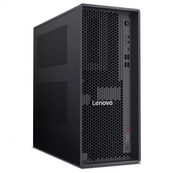 Lenovo ThinkStation P4 30KN bokštinė darbo stotis - AMD Ryzen 5 Pro 9655 3.9GHz, 32GB RAM, 512GB NVMe SSD, Radeon Graphics, Windows 11 Pro, monitorius