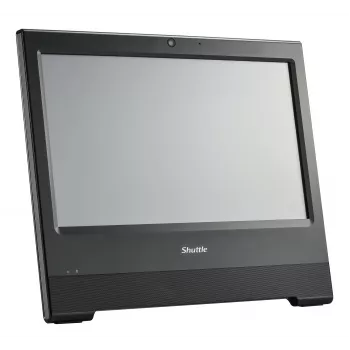 Shuttle XPC X50N All-in-One Barebone kompiuteris, Intel N150, 15,6 colio jutiklinis ekranas, juoda, be OS