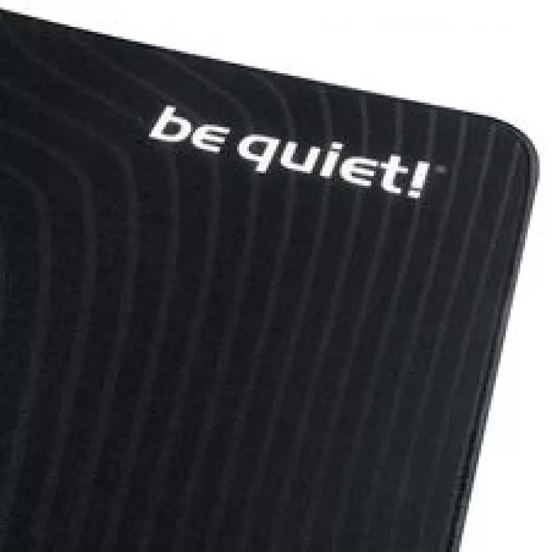 be quiet! Pelėdės kilimėlis XL juodas