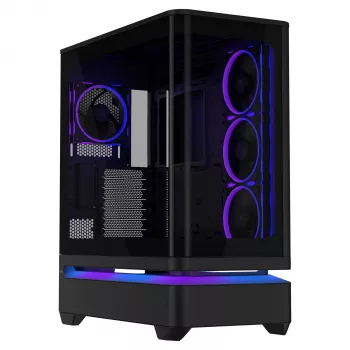 ASUS PRIME AP304 TG ARGB ATX Black Edition žaidimų korpusas