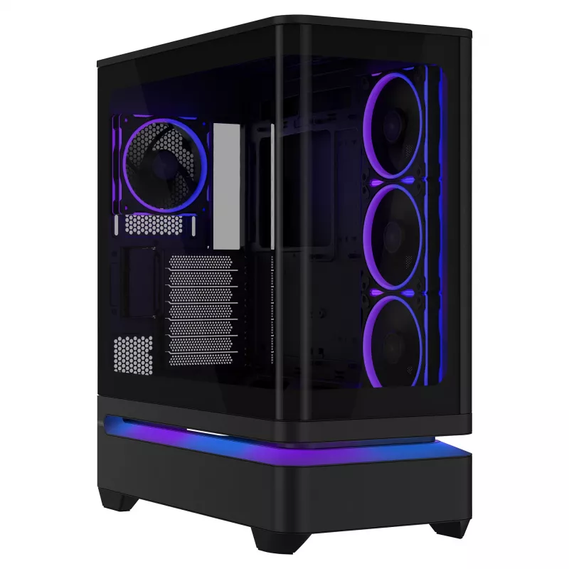ASUS PRIME AP304 TG ARGB ATX Black Edition žaidimų korpusas