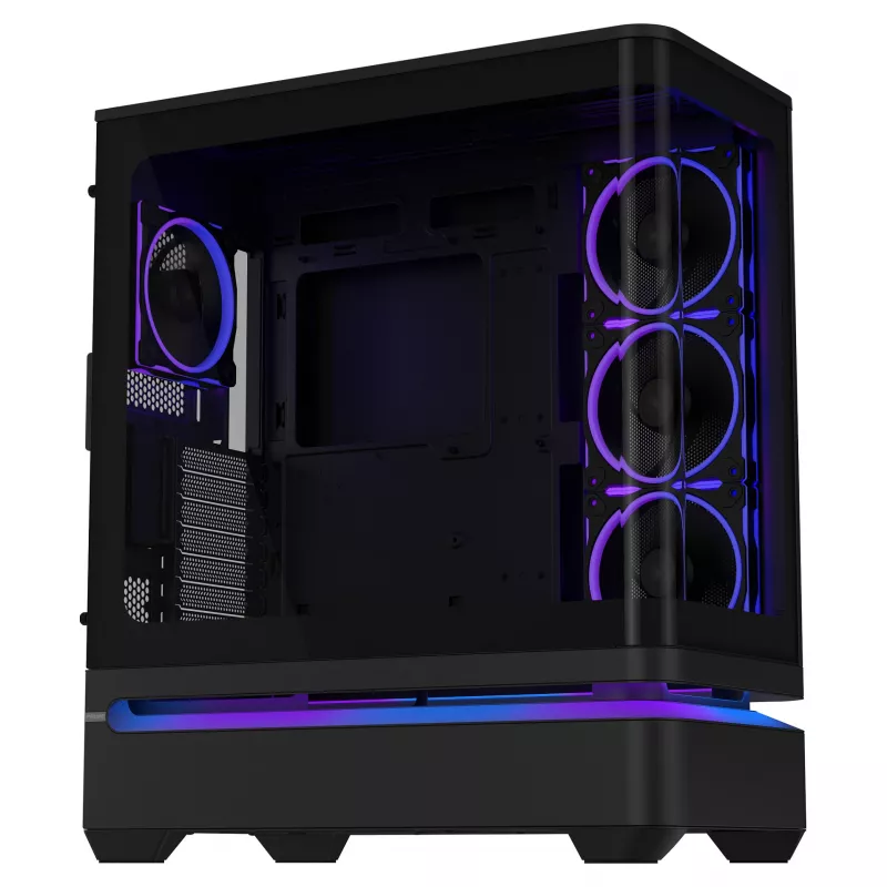 ASUS PRIME AP304 TG ARGB ATX Black Edition žaidimų korpusas