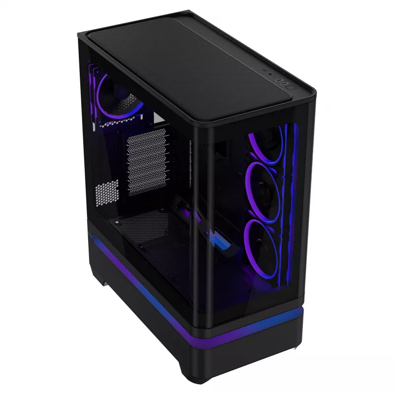 ASUS PRIME AP304 TG ARGB ATX Black Edition žaidimų korpusas