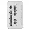 CORSAIR RMe White Series RM1000e 2026 Cybenetics Platinum sertifikuotas 1000W pilnai modulinis ATX 3.0 maitinimo blokas