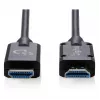 DIGITUS Armored HDMI 2.1 Active Optical Cable, 8K UHD, 20 m, juoda