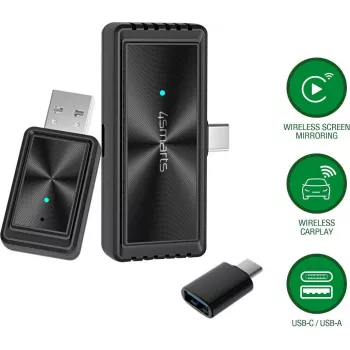 4smarts belaidis CarPlay ekrano veidrodžio adapteris, juodas