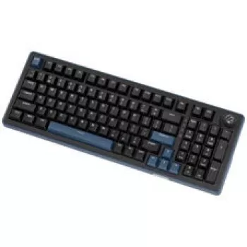 Ducky OK-M 98 žaidimų klaviatūra, 98% išdėstymas, karštai keičiami jungikliai, RGB foninis apšvietimas, ANSI US, KTT Wine Red linijiniai jungikliai