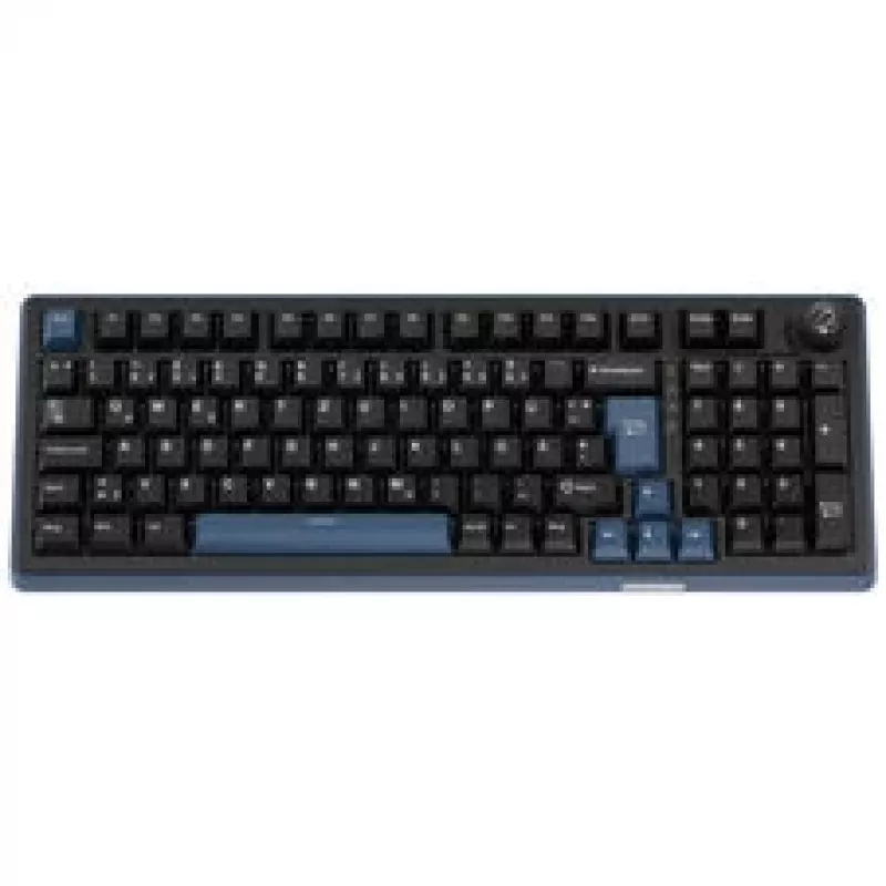 Ducky OK-M 98 žaidimų klaviatūra, 98% išdėstymas, karšto keitimo, RGB, ISO - KTT linijiniai jungikliai