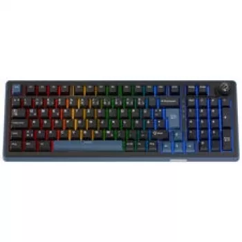 Ducky OK-M 98 žaidimų klaviatūra, 98% išdėstymas, karšto keitimo, RGB, ISO - KTT linijiniai jungikliai