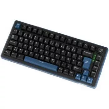 Ducky OK-M 75 mechaninė žaidimų klaviatūra, 75% išdėstymas, karštai keičiami KTT Tactile jungikliai, RGB apšvietimas, ISO, juoda
