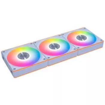 Lian Li UNI FAN CL FLEX Wireless PWM ARGB Reverse Blade 120mm baltas 3 vnt. su valdikliu