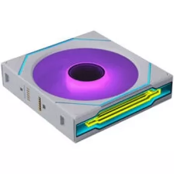 Lian Li UNI FAN SL-INF FLEX Wireless ARGB Reverse Blade 120mm ventiliatorius - baltas