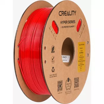Creality Hyper PETG 3D spausdintuvo filamentas, 1,75 mm, 1 kg, raudonas