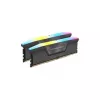 CORSAIR Vengeance RGB pilka 32GB (2x16GB) DDR5 6000MHz CL38 AMD EXPO atminties rinkinys