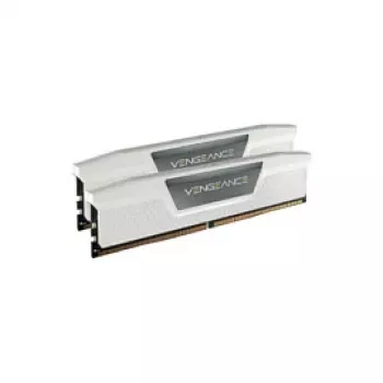 CORSAIR Vengeance RGB 32GB (2x16GB) DDR5 6000MHz CL38 White Stacionarios atminties rinkinys