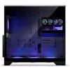Phanteks XT V5 LCD Midi-Tower PC korpusas, ATX, 7 colių LCD, grūdintas stiklas - juoda
