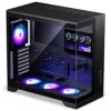 Phanteks XT V5 LCD Midi-Tower PC korpusas, ATX, 7 colių LCD, grūdintas stiklas - juoda