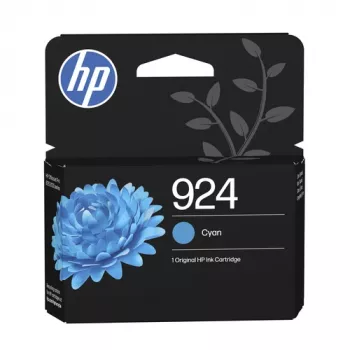 HP 924 Original Cyan rašalo kasetė - 6 ml - OfficeJet Pro 8120e, 8122e, 8125e, 8130e, 8134e, 8135e, 8138e, 8139e