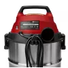 Einhell TC-VC 3055 SA šlapio ir sauso valymo dulkių siurblys su maitinimo lizdu, 55L nerūdijančio plieno bakas, 1500W