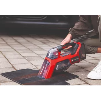 Einhell TE-SCL 18/200 Li-Solo belaidis šlapio ir sauso valymo siurblys su plovimo funkcija, 20L nerūdijančio plieno bakas, 18V Power X-Change, be akumuliatoriaus