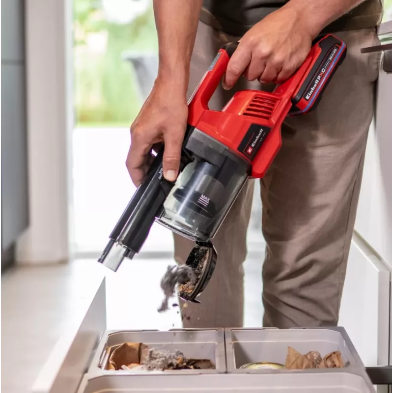 Einhell TE-SV 18 Li-FLX-Solo belaidis lazdelinis dulkių siurblys 18V be akumuliatoriaus