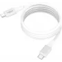 ANSMANN Magnetinis USB-C silikoninis kabelis 1,2 m baltas