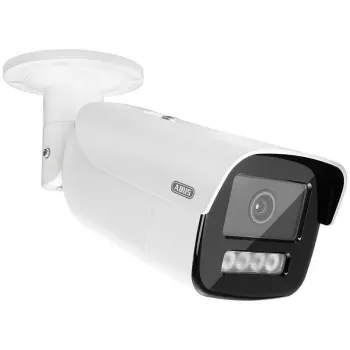 ABUS 4 MP IP kulkos vaizdo kamera, 4 mm objektyvas, IR ir balta šviesa, IP67, IK10