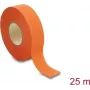 Delock audinio juosta 25 m x 25 mm, atspari plyšimui, lipni, oranžinė