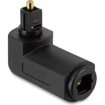 Delock TOSLINK adapteris vyras į moterį, 90° kampu, 360° pasukamas