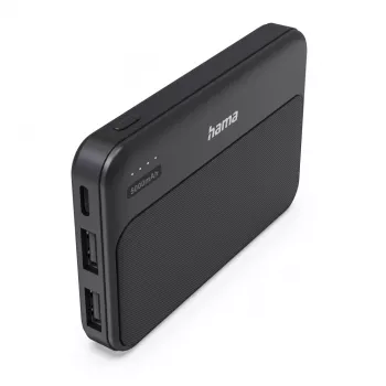 Hama Power Pack Pocket 5 5000 mAh 2X USB-A antracito