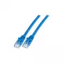 EFB K8104BL.15 Cat.6 U/UTP Patch Cable CCA, 15 m, mėlyna