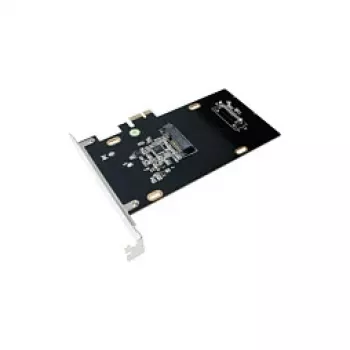LogiLink PCI Express 3.0 x4 Dual M.2 NVMe SSD ir Dual SATA III hibridinė adapterio kortelė