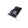 LogiLink PCI Express 3.0 x4 Dual M.2 NVMe SSD ir Dual SATA III hibridinė adapterio kortelė