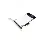 LogiLink PCI Express 3.0 x4 Dual M.2 NVMe SSD ir Dual SATA III hibridinė adapterio kortelė