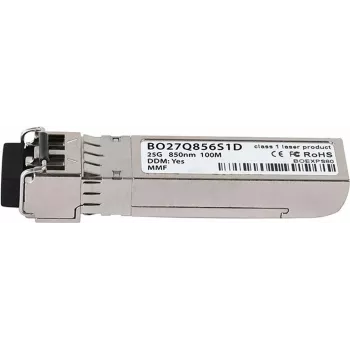 BlueOptics MMA2P00-AS-NV suderinamas SFP28 25GBASE-SR siųstuvas-imtuvas, 850nm, LC Duplex, 100m per OM4 MMF