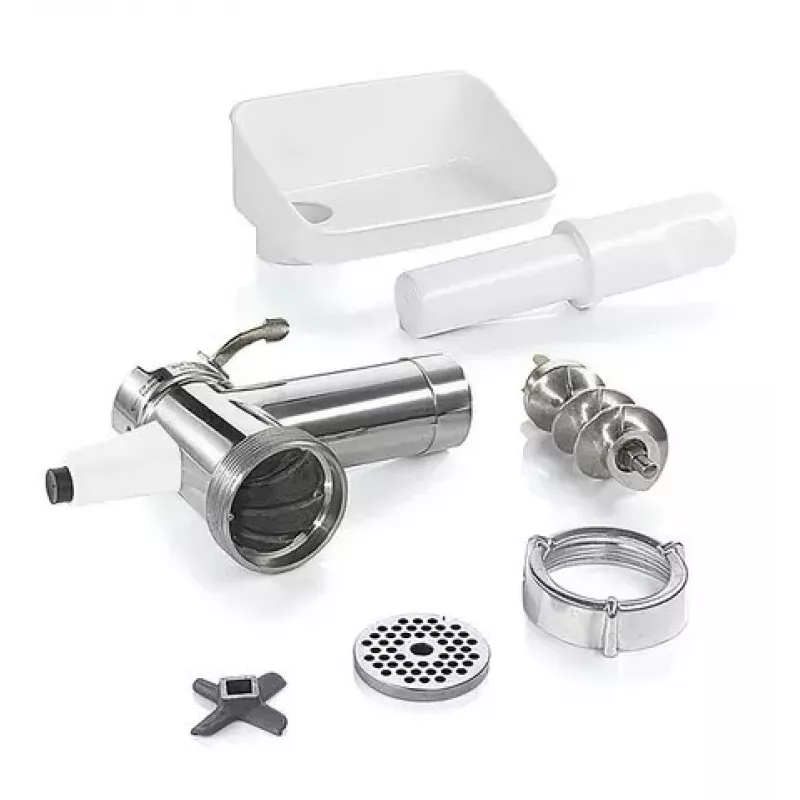Bosch MUZS2FWW mėsmalės priedas, skirtas MUM2/MUM5 virtuvės mašinoms - baltas