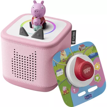 Tonies Toniebox 2 rožinis žaidimų rinkinys su Peppa Pig