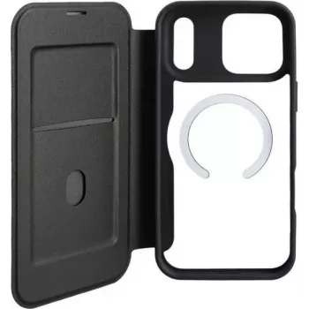 4SMARTS Urban Pro Flip dėklas, skirtas Apple iPhone 18 Pro Max / 17 Pro Max su MagSafe - juoda