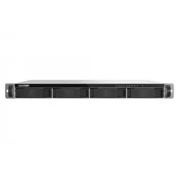 QNAP TS-H665U-RP 1U stelažinis NAS serveris - Intel Atom C5125 8 branduolių, 8GB DDR4 ECC, 6x SATA 6Gb/s + 2x 2,5 inch SATA, 2x 2,5GbE, dvigubas atsarginis maitinimo šaltinis
