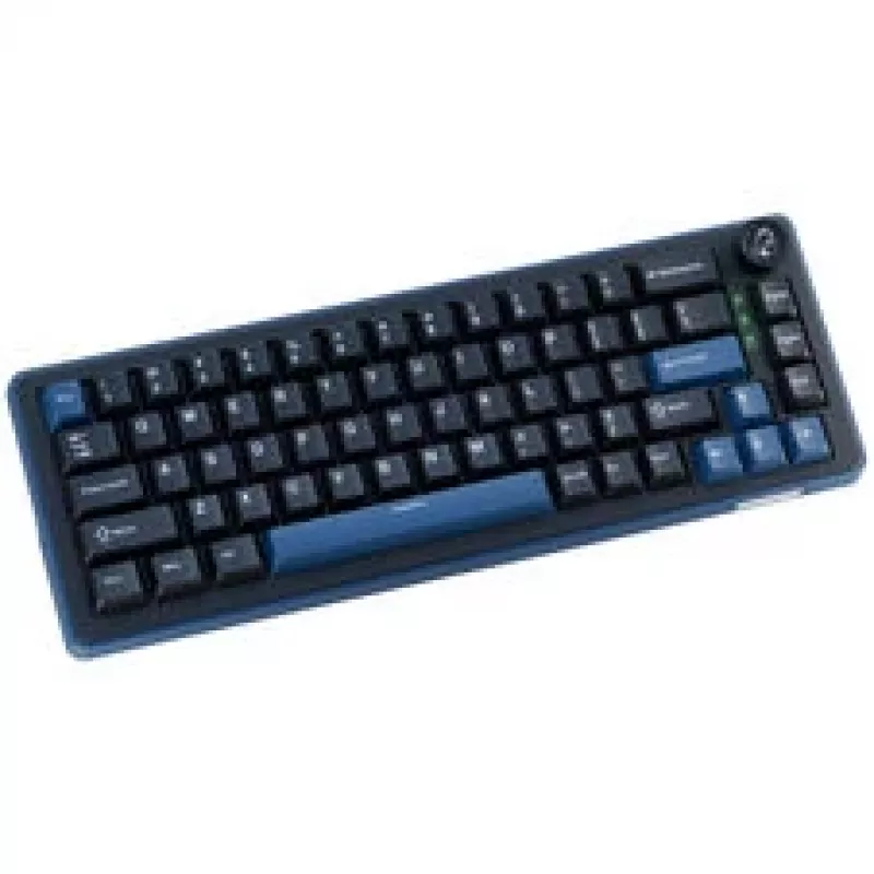 Ducky OK-M 65 žaidimų klaviatūra, 65%, karštai keičiama, RGB, ANSI - KTT Wine Red jungikliai
