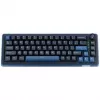 Ducky OK-M 65 mechaninė žaidimų klaviatūra, 65% formos faktorius, karštai keičiami jungikliai, RGB foninis apšvietimas, ANSI išdėstymas, KTT Baby Blue jungikliai