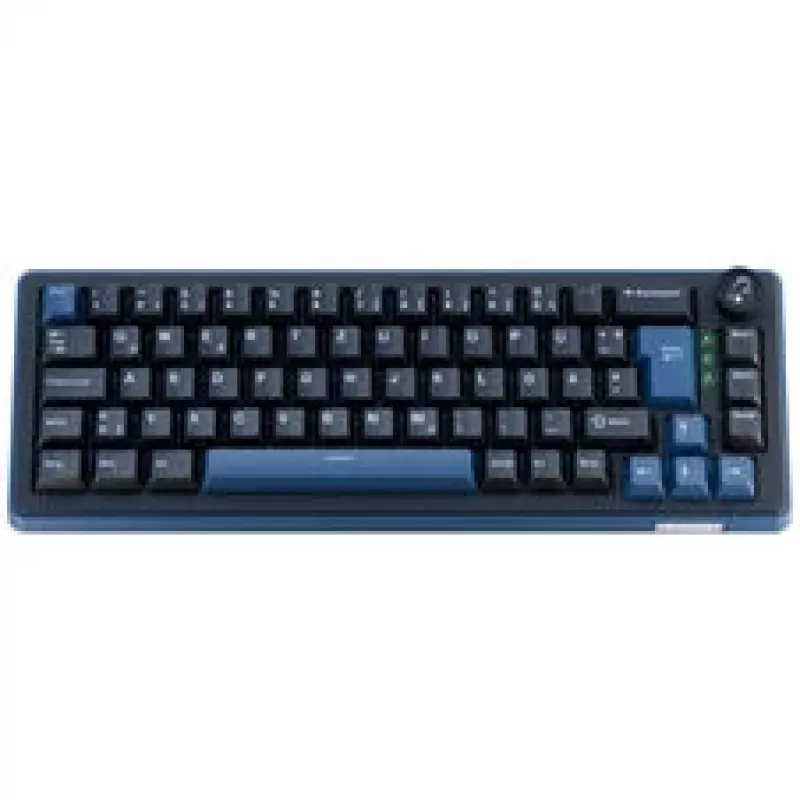 Ducky OK-M 65 žaidimų klaviatūra, 65%, karštai keičiama, RGB, ISO - KTT Tactile