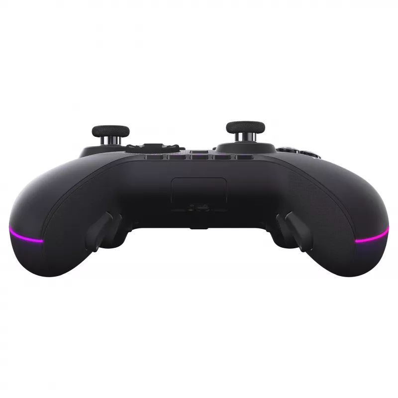ASUS ROG Raikiri II Pro PC žaidimų valdiklis - trijų režimų (USB-C, 2.4GHz RF, Bluetooth 5.0), OLED ekranas, 4 programuojami menteliai, ESS DAC, juodas