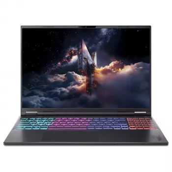 Acer Nitro 16S AI AN16S-61-R2M9 16 inch WQXGA 240Hz žaidimų nešiojamasis kompiuteris - AMD Ryzen AI 9 HX 365, 16GB DDR5, 1TB SSD, GeForce RTX 5070, Windows 11 Home, vokiška QWERTZ klaviatūra, juoda