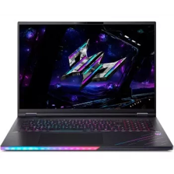 Acer Predator Helios 18 AI PH18-I71-9939 žaidimų nešiojamasis kompiuteris, 18 inch WQXGA 240Hz, Intel Core Ultra 9 290HX Plus, 32GB DDR5, 1TB SSD, NVIDIA GeForce RTX 5090 16GB, Windows 11 Home, Abyssal Black